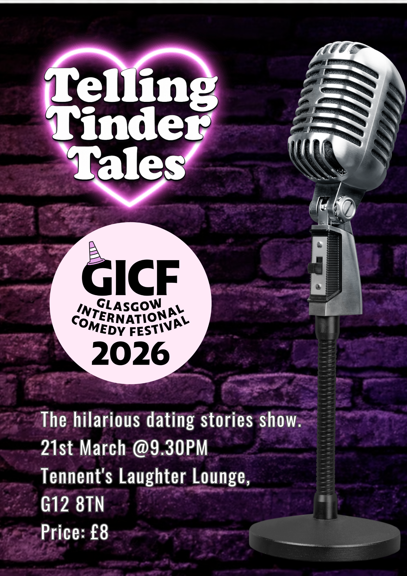 Telling Tinder Tales — Glasgow Comedy Festival